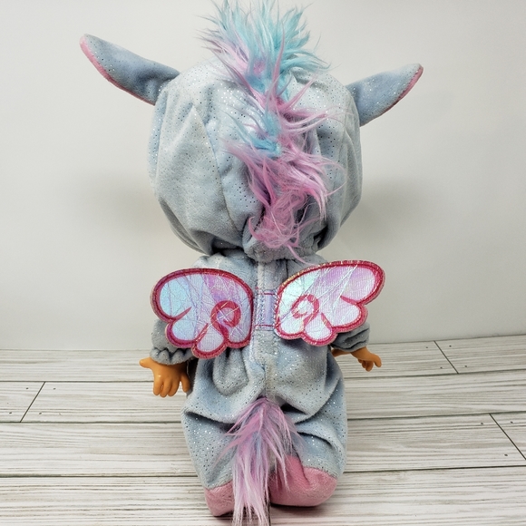 IMC Toys Cry Babies Dreamy Unicorn Baby Doll Cries Tears Pacifier Toy - Picture 4 of 17